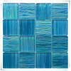 2x2' High End Square Iridescent Glass Pool Tiles