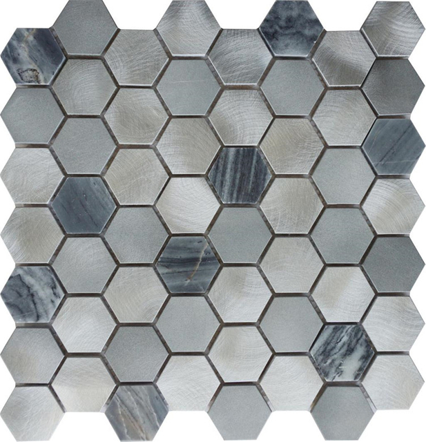 Luxury Metal Mozaik Aluminum Mosaic for Wall Decoration