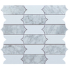 Basket Shape Marble Stone Mosaic Tile for Home Decor