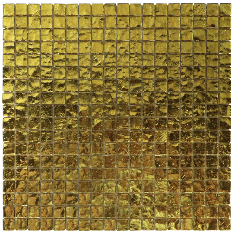 Electroplating Stained Gold Glass Mosaic Tiles