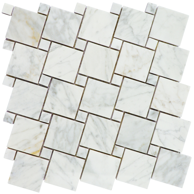 Square Irregular Shape Nature Stone Mosaic Craft Tile