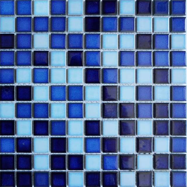 23x23mm Porcelain Ceramic Pool Mosaics