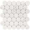 Round Shape Enamel Glass Mosaic Tile