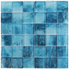 6mm Blue Glass Mosaic Tile – 48×48mm Chips (300×300mm Sheet)