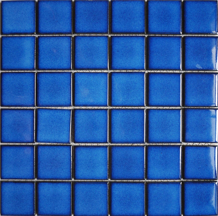  Square Crackle Porcelain Ceramic Mosaic Tile