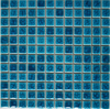 23x23mm Blue Mixed Sqaure Ceramic Mosaic For Pool