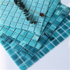 Factory Supply 300x300mm Square Tile Glass Blue Mosaic