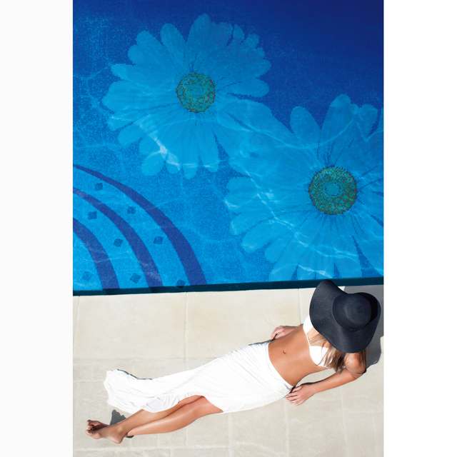 Customized Swimming Pool Mosaic Tile Mural Design