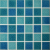 Free Sample Blue Mix Ceramic Mosaic Tiles