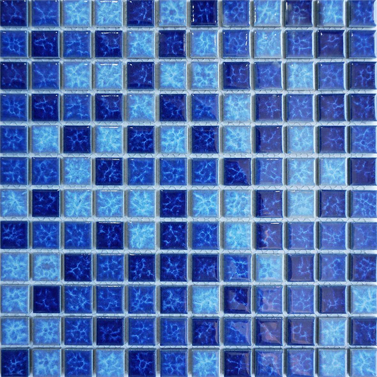 23x23mm Porcelain Ceramic Pool Mosaics