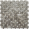 Small Hexagon Aluminium Alloy Metal Mosaic