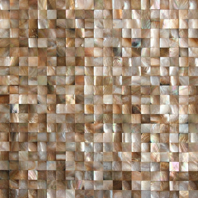 15x15mm Square Classic Design Shell Mosaic Tile