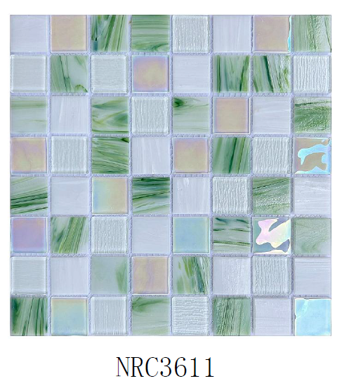 Luminous Mosaic Tiles Blend Technology And Artistry, Enhancing Modern Luxury Spaces.