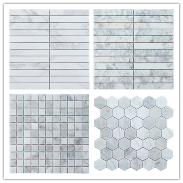 Outdoor Decor Natural Stone Mosaic Tile Sheets for Wall Tile