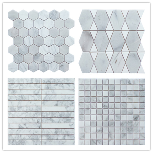 Factory Stone Mosaic Floor Tiles for Shower Floor