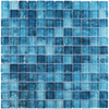 6mm Chinese Blue Glass Mosaic Tile (304×304mm)