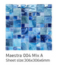 Premium Glass Mosaic Tile – Mesh Backed for Bathroom & Pool Use