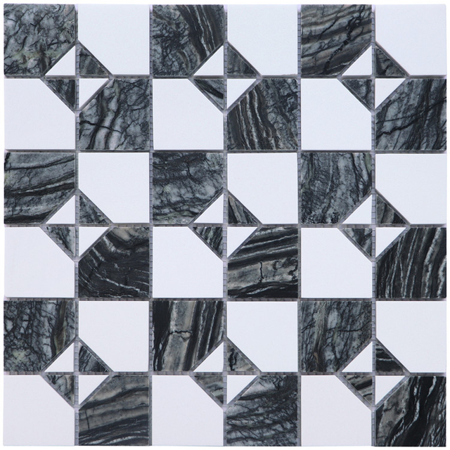 Natural Stone Marble Mosaic Factory Modern Mosaic Tiles