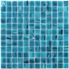 Hand Painting Pool Glass Mosaic Tile For Wall Decor