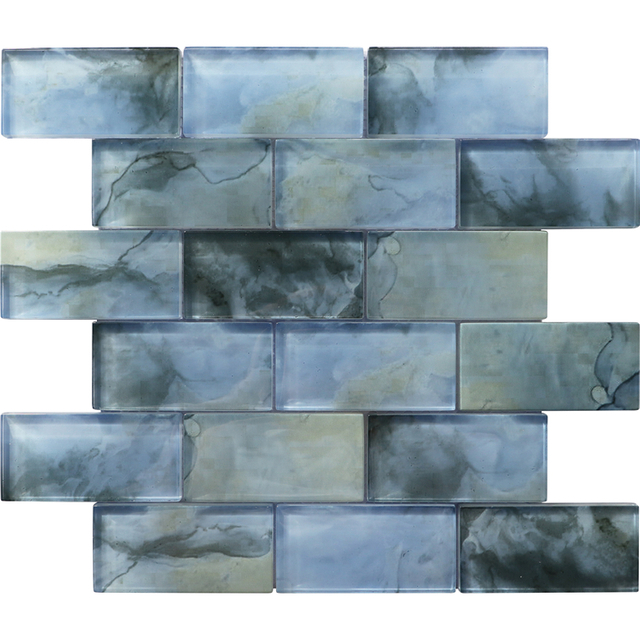 Inkjet Digital Painting Glass Mosaic Tile for Wall Floor