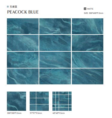 Elegant 300x600mm pool tiles: durable, anti-slip, waterproof, stylish, easy-maintenance.