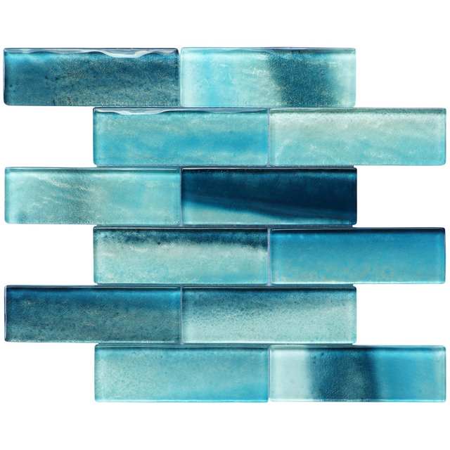 Crystal Glass Swimming Pool Mosaic Tile