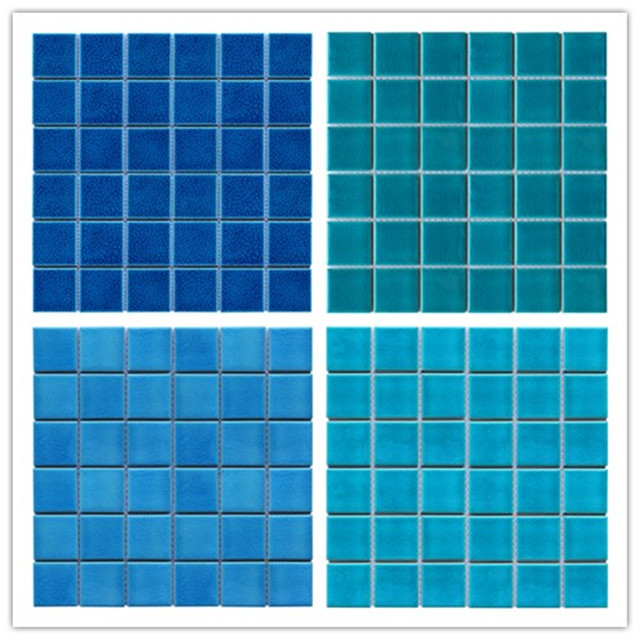 Swimming Pool Porcelain Ice Crack Ceramic Mosaic