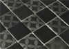 China Cheap Black Glossy Glass Pool Mosaic