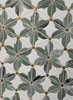 Blooming Elegant Stone Mosaic Tile 
