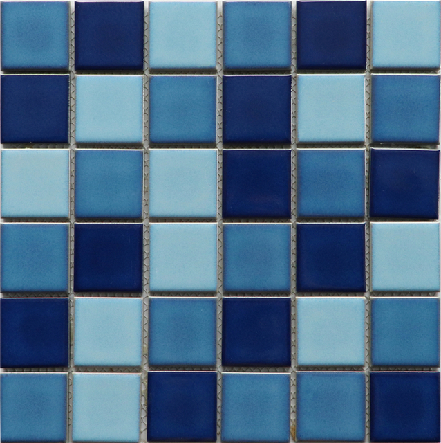 Classic Design Blue Mix Poecelain Ceramic Mosaics