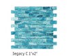  298 × 298 mm Glass Mosaic Tile Used for Swimming Pool