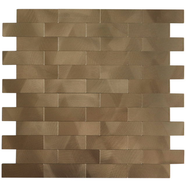 Convenient Self Adhensive Metal Peel And Stick Wall Tiles