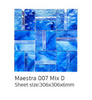 Luxury Glass Mosaic Tile – Water-Resistant & Elegant for Pools and Bathrooms