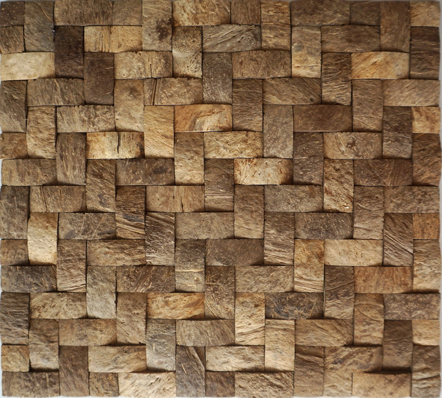 Feature Wall Coconut Shell Mosaic